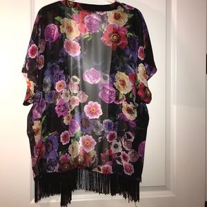 Floral kimono